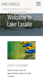 Mobile Screenshot of lakelasalle.com